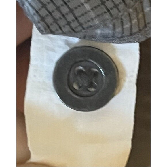 Falls Creek Mens Performance Short Sleeve Button Down Shirt Sz Large Grey Plaid - Picture 5 of 7